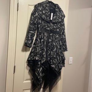 Bebe Anastasia Layered coat